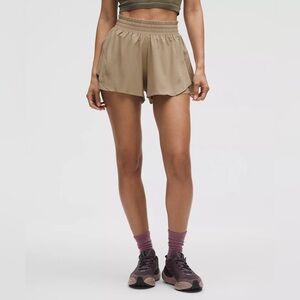 lululemon athletica Tan Athletic Running Shorts